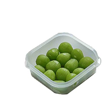 Taper para alimentos cuadrados coloridos 400 ml 3 piezas -  Miniso