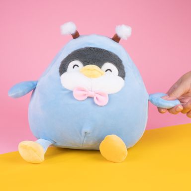 Peluche mini pen pen redondo mariposa azul serie mini family -  Miniso