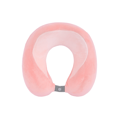 Almohada de viaje en forma de u de espuma viscoelastica de dos colores rosa -  Miniso