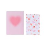 Cuaderno-A5-y-B5-de-32-hojas-coraz-n-19cm-serie-pink-romance-Miniso-1-21079