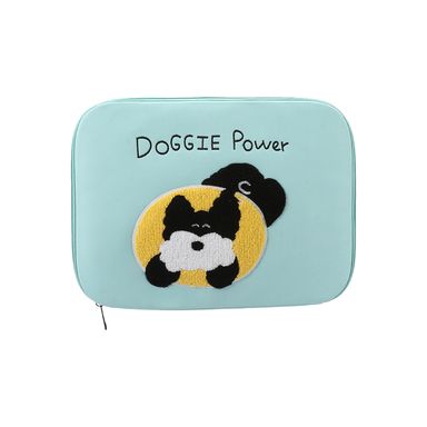 Funda para laptop serie doggie power aqua -  Miniso