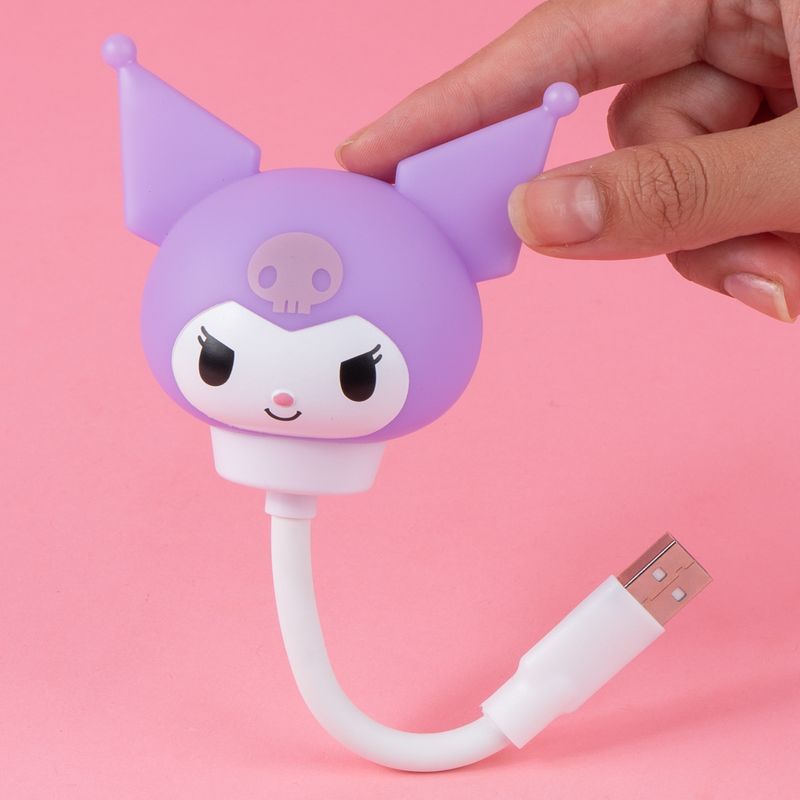 Luz-de-noche-puerto-usb-kuromi-modelo-ald-db55-sanrio-Sanrio-2-21157