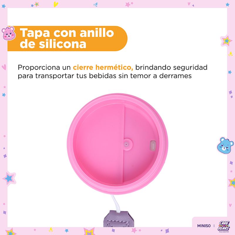 Vaso-de-acero-inoxidable-con-correa-colecci-n-care-bears-500-ml-rosa-Care-Bears-4-21243