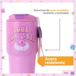 Vaso-de-acero-inoxidable-con-correa-colecci-n-care-bears-500-ml-rosa-Care-Bears-6-21243