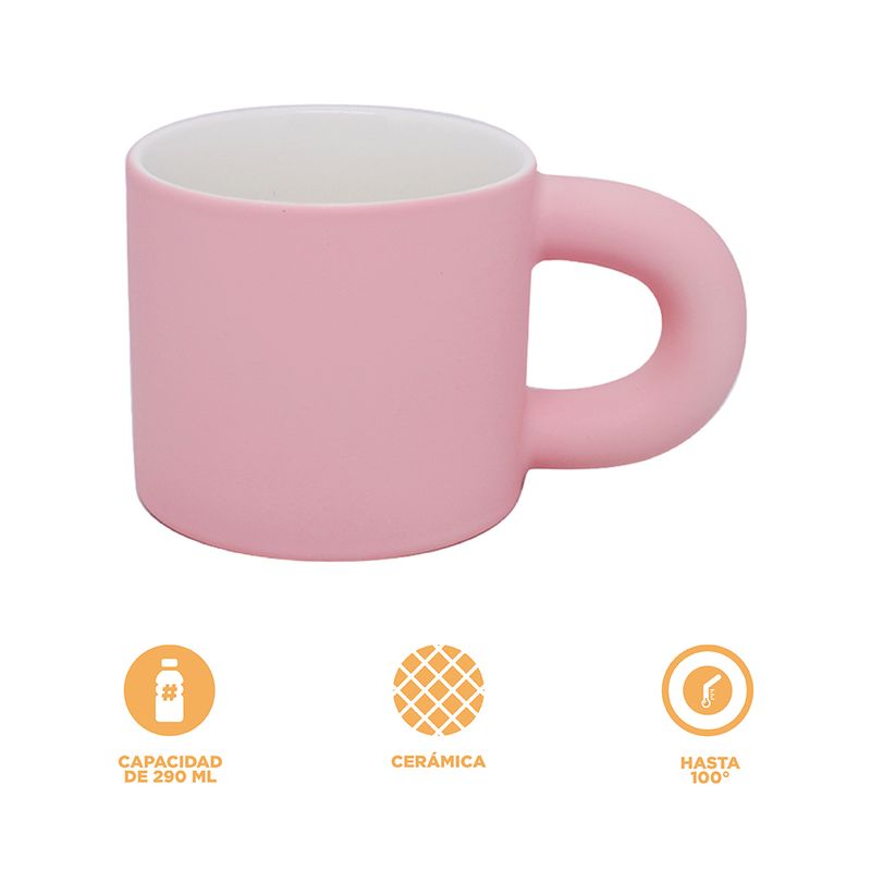 Taza-de-cer-mica-de-color-solido-con-asa-grande-290-ml-rosa-Miniso-4-21273