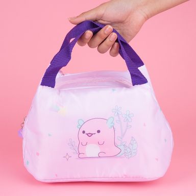 Lonchera miniso colección salamandra tierna morado -  Miniso