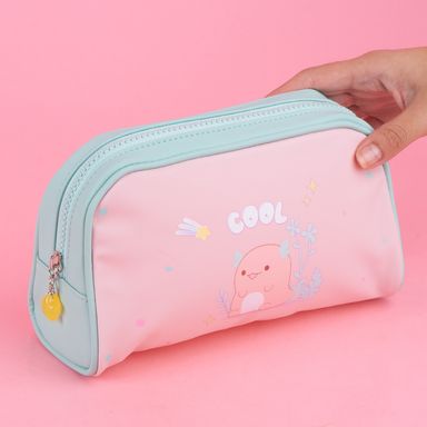 Cosmetiquera miniso colección salamandra tierna rosa -  Miniso