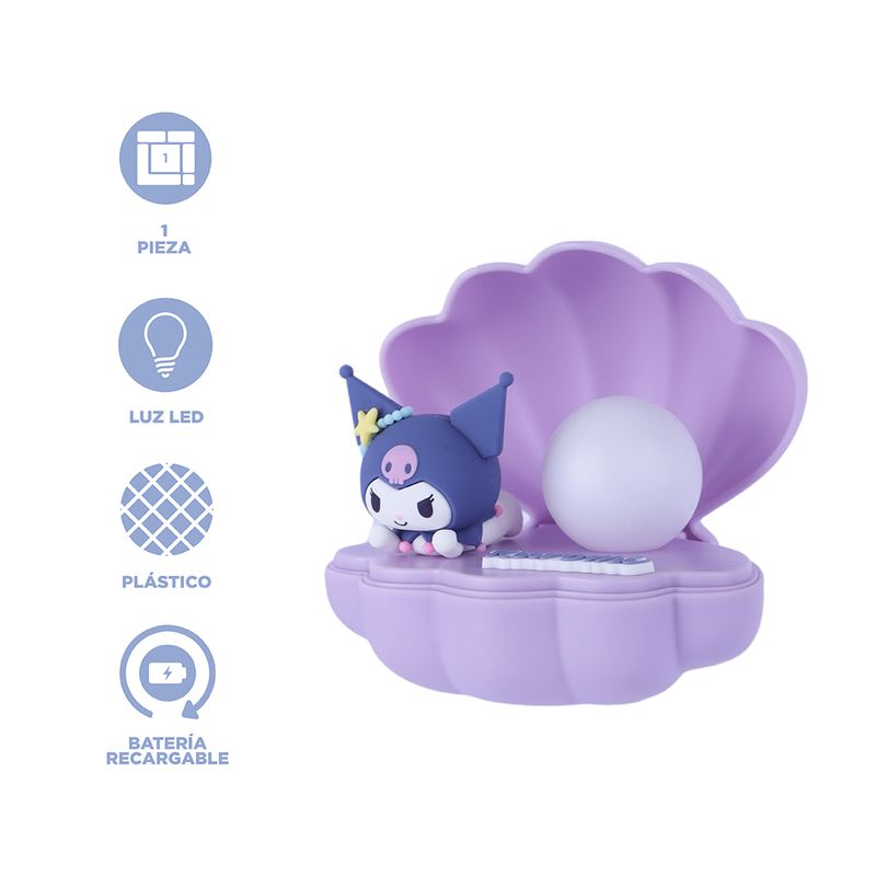 Luz-de-noche-kuromi-oce-no-tesoro-serie-led-Sanrio-4-21207