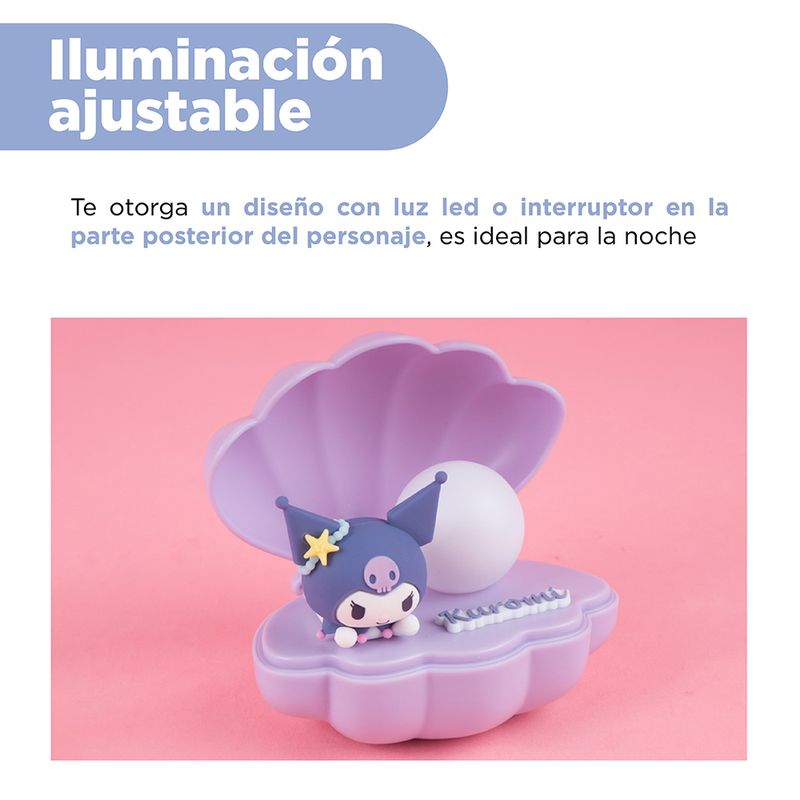 Luz-de-noche-kuromi-oce-no-tesoro-serie-led-Sanrio-5-21207