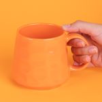 Taza-con-relieve-de-color-liso-360-ml-naranja-Miniso-2-21263
