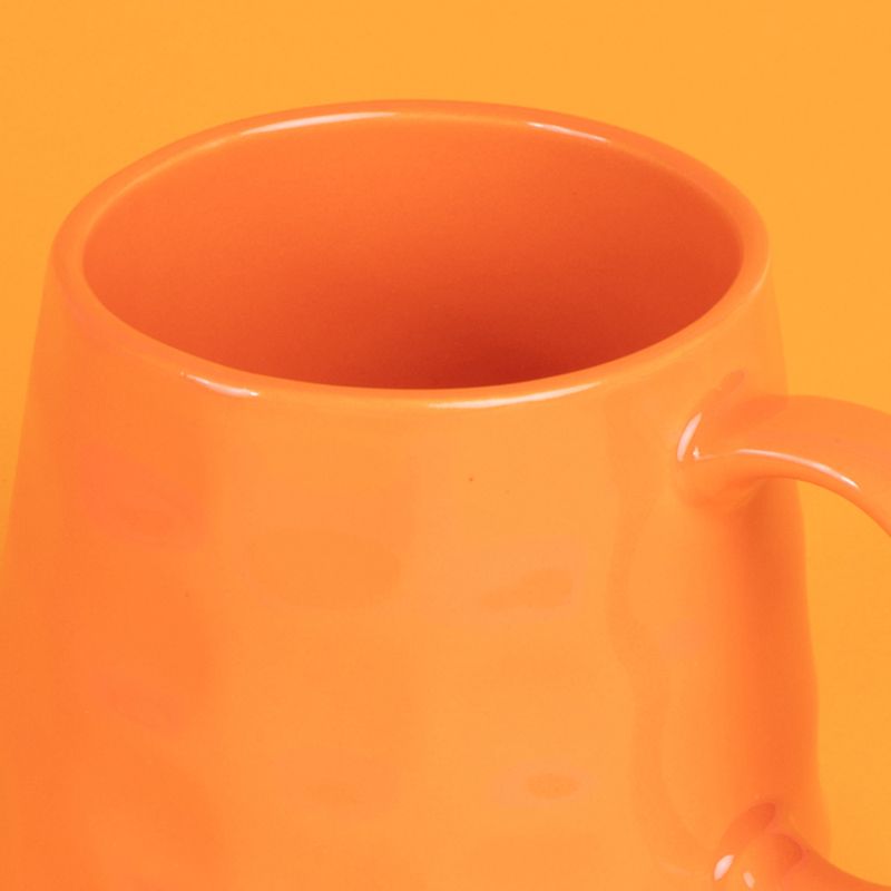 Taza-con-relieve-de-color-liso-360-ml-naranja-Miniso-3-21263
