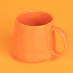 Taza-con-relieve-de-color-liso-360-ml-naranja-Miniso-5-21263
