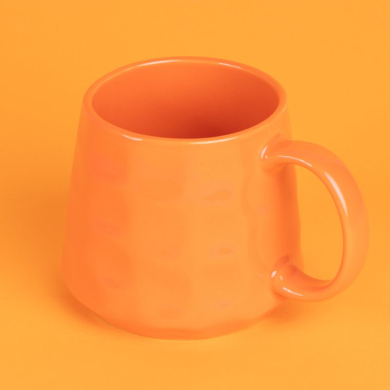Taza-con-relieve-de-color-liso-360-ml-naranja-Miniso-5-21263