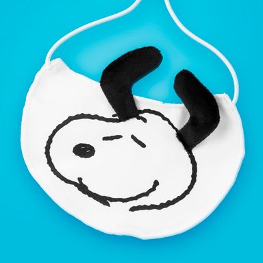 Babero snoopy orejas erguidas serie snoopy para mascota -  Snoopy