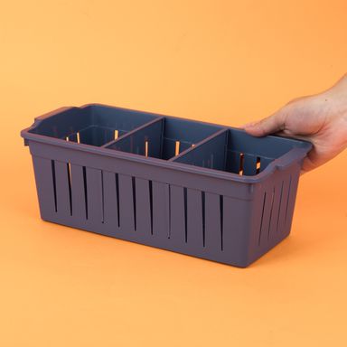 Organizador con divisores M azul -  Miniso