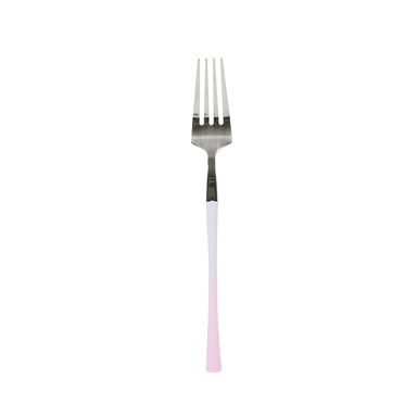 Tenedor de mesa con mango en forma de reloj de arena degradado rosa -  Miniso