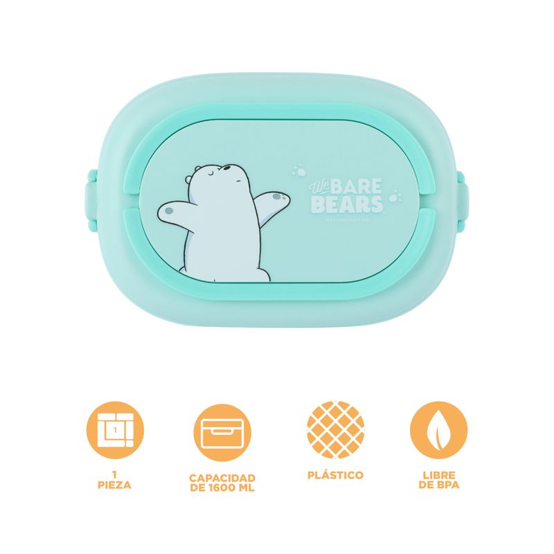 Taper-de-alimentos-colecci-n-we-bare-bears-de-doble-capa-polar-aqua-We-Bare-Bears-4-17182