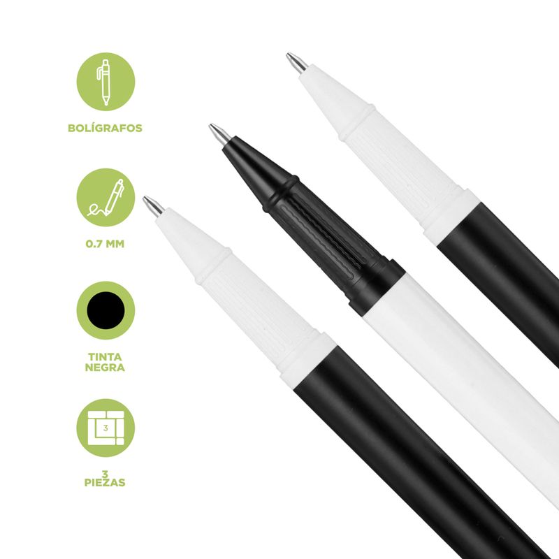 Lapicero-de-gel-de-pl-stico-pack-de-3-de-13-5cm-serie-black-white-Miniso-3-20710