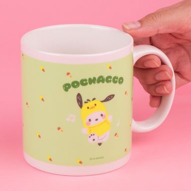 Taza personajes de sanrio 450 ml pochacco verde -  Sanrio