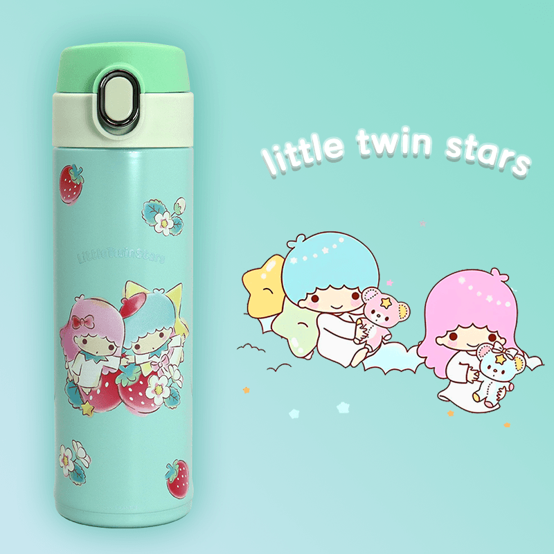 Termo-colecci-n-strawberry-personajes-sanrio-tapa-abatible-autom-tica-420-ml-little-twin-aqua-Sanrio-2-21130