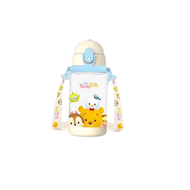 Tomatodo de plástico disney tsum tsum collection con correa para el hombro 520 ml -  Disney