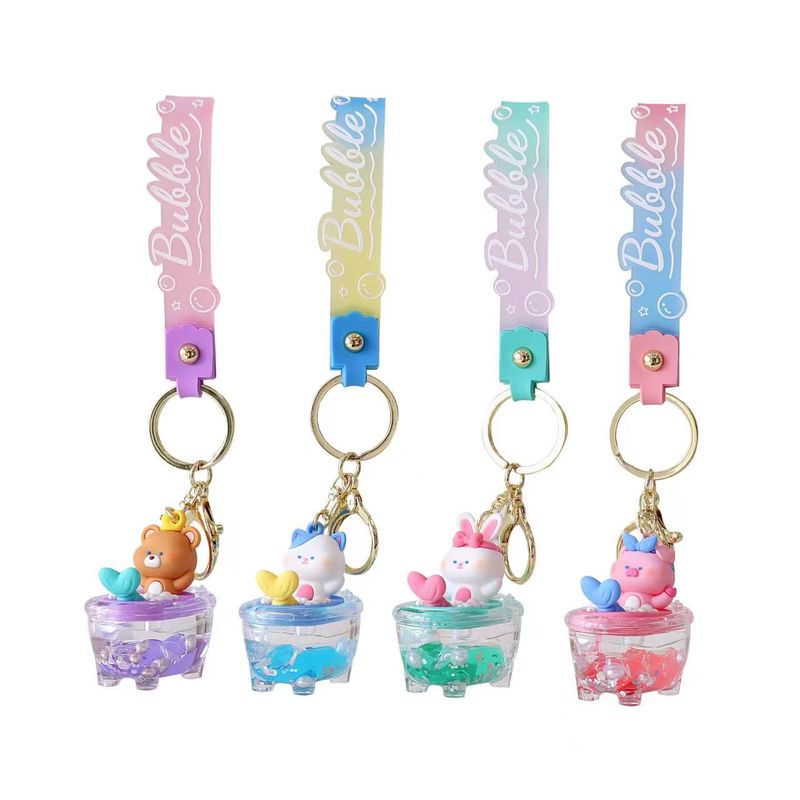 Llavero-miniso-tina-de-ba-o-con-agua-animalitos-sirenitas-Miniso-1-16366