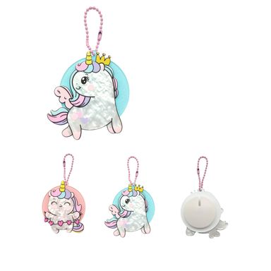 Llavero miniso con organizador de cables unicornio -  Miniso