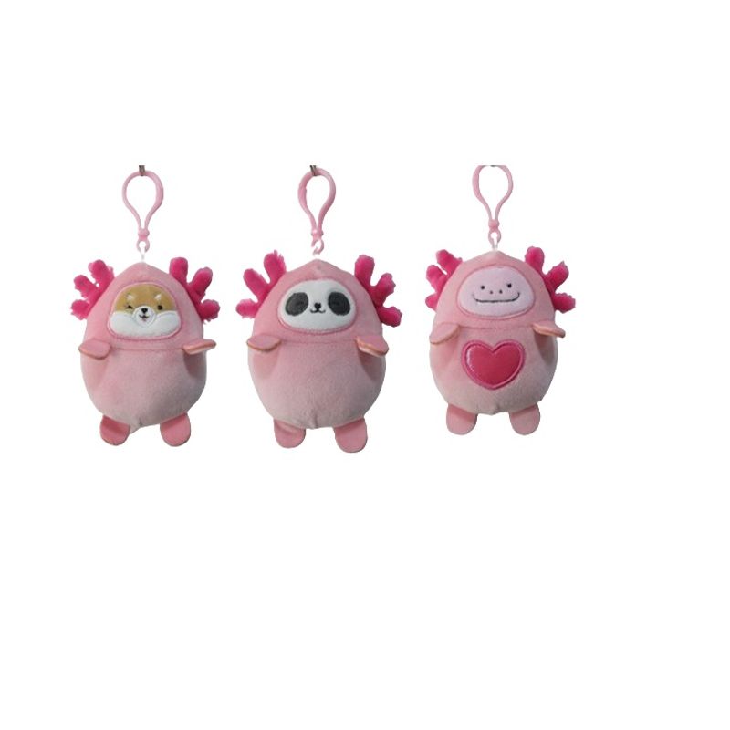 Llavero-salamandra-con-disfraz-3-modelos-surtidos-shiba-inu-panda-dinosaurio-9cm-serie-mini-family-Mini-Family-1-20048