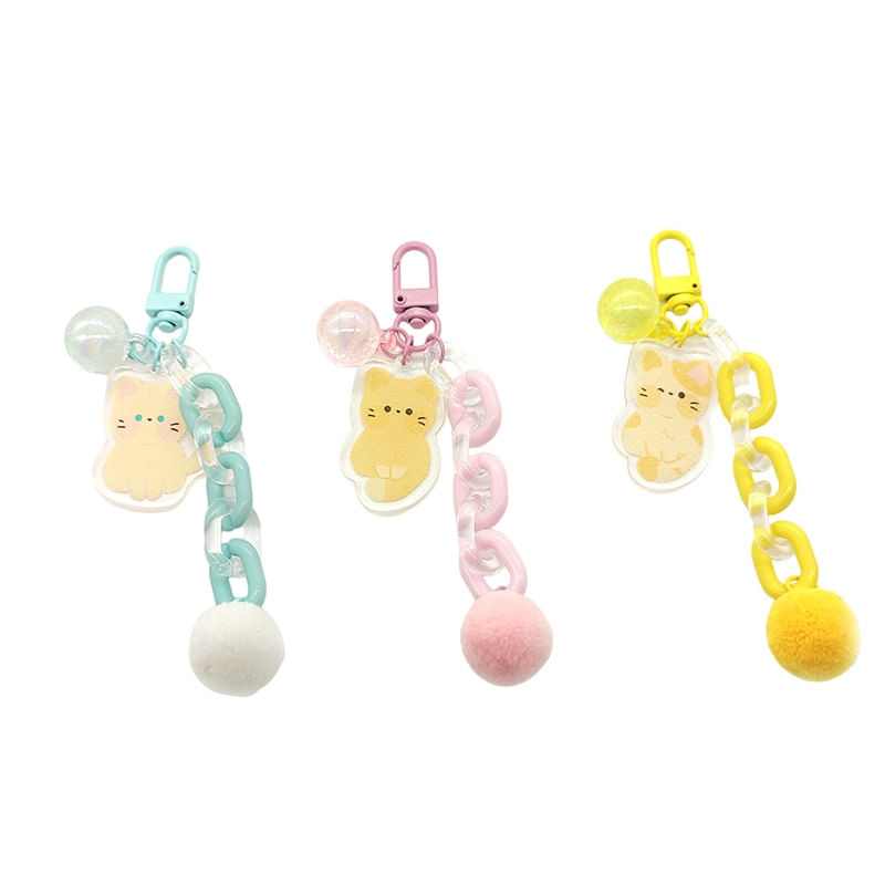Llavero-miniso-de-acr-lico-con-borla-de-peluche-gatitos-tiernos-Miniso-1-20762