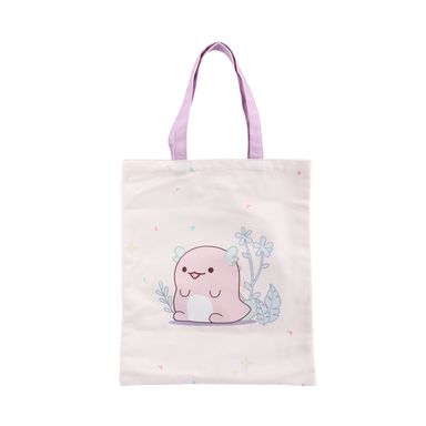 Bolso de compras miniso colección salamandra tierna color blanco -  Miniso