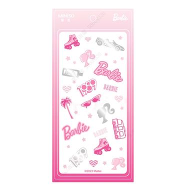 Stickers 18cm x 9.5cm serie barbie -  Barbie