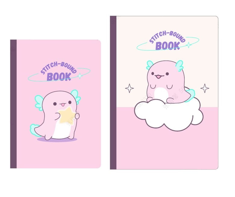 Libretas-y-cuadernos-encuadernado-con-cosido-a5-y-b5-28-hojas-pdq-serie-salamandra-story-Miniso-1-21314