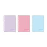 Libreta-serie-cream-de-rayas-a4-con-aro-100-hojas-3-modelos-surtidos-29-7cm-x-21cm-miniso-Miniso-1-16499
