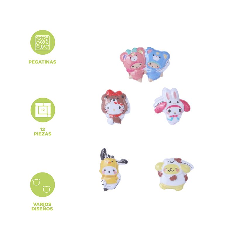 Stickers-popup-sanrio-de-la-colecci-n-infantil-2-modelos-surtidos-14cm-x-9cm-sanrio-Sanrio-3-15911
