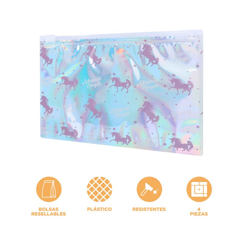 Bolsas-deslizantes-fantasy-unicorn-4-uds-Miniso-3-20156