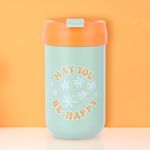 Termo-botella-aislada-serie-letters-con-tapa-abatible-400-ml-verde-Miniso-2-20956
