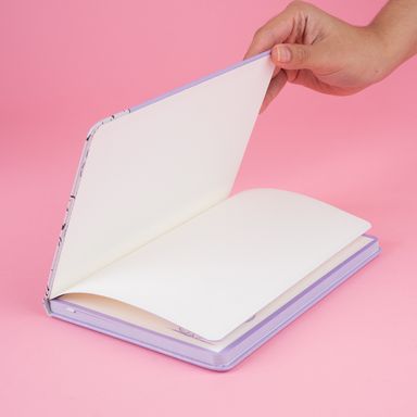 Libretas y cuadernos de tapas de piel a5 80 hojas morado pdq serie snoopy -  Snoopy