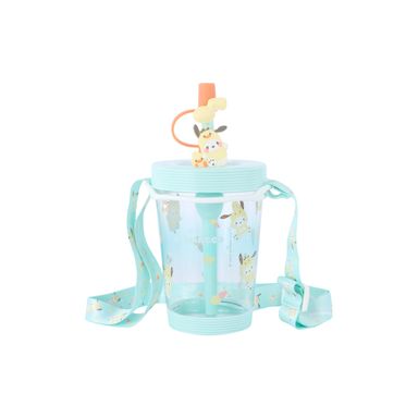 Tomatodo de plástico de personajes de sanrio con correa para el hombro 535 ml pochacco aqua -  Sanrio