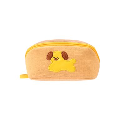 Cosmetiquera miniso serie doggie power moño amarillo -  Miniso