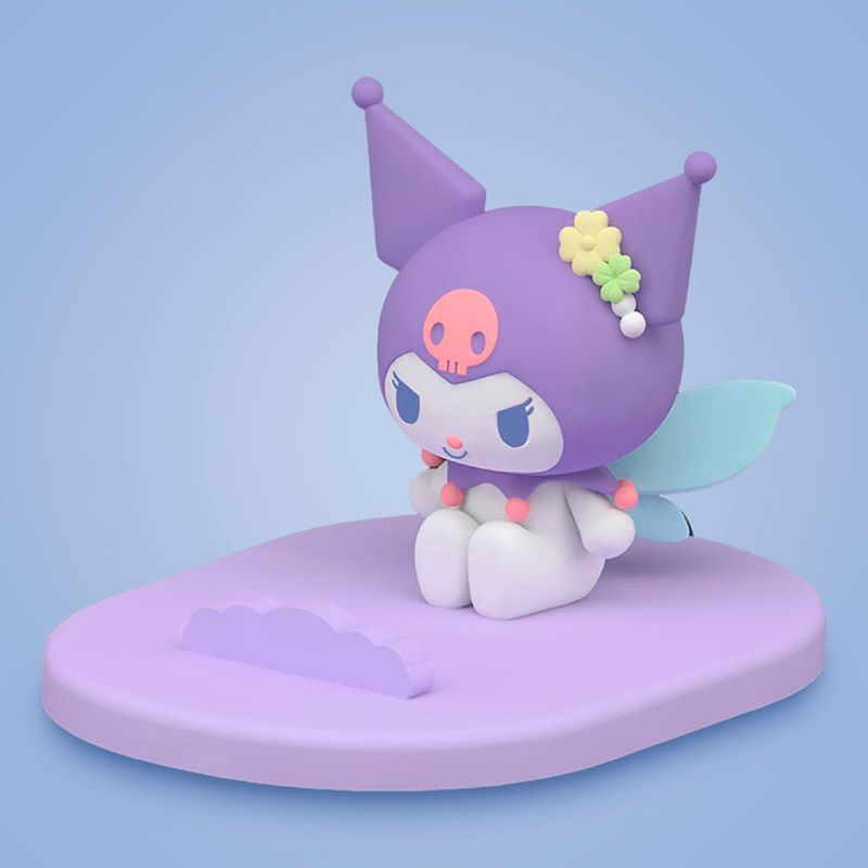 Soporte-de-escritorio-celular-flower-fairy-glue-kuromi-sanrio-Sanrio-2-21422