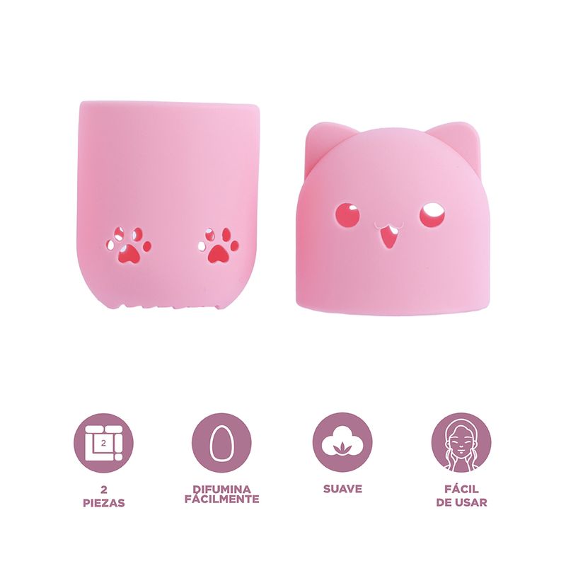 Set-de-esponjas-de-maquillaje-gatitos-con-estuche-de-silicona-Miniso-3-21428