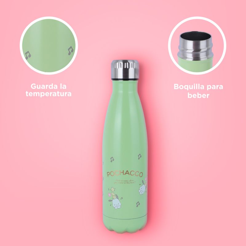 Termo-aislante-party-series-con-personajes-de-sanrio-500-ml-pochacco-verde-Sanrio-6-21430