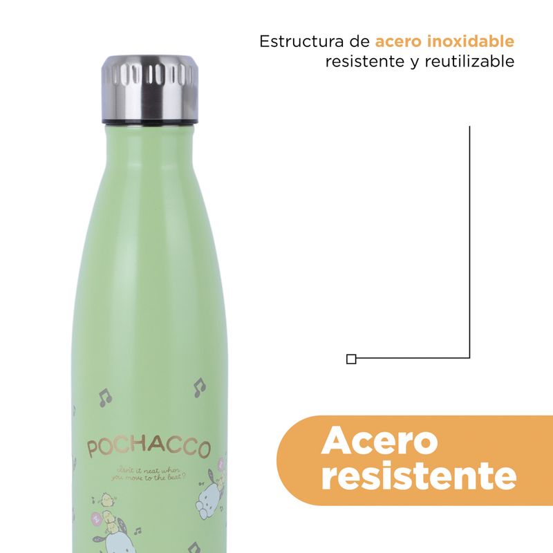 Termo-aislante-party-series-con-personajes-de-sanrio-500-ml-pochacco-verde-Sanrio-7-21430