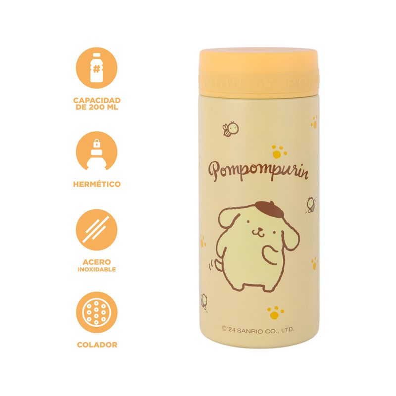 Termo-aislada-con-personajes-de-sanrio-200-ml-pompompurin-amarillo-Sanrio-4-21435