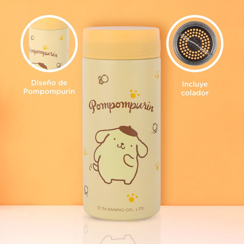 Termo-aislada-con-personajes-de-sanrio-200-ml-pompompurin-amarillo-Sanrio-6-21435