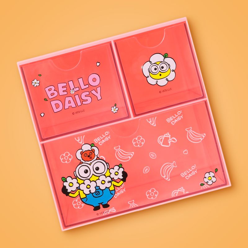Organizador-de-pl-stico-caja-de-almacenamiento-de-3-rejillas-de-la-colecci-n-daisy-minions-Minions-3-21509