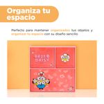 Organizador-de-pl-stico-caja-de-almacenamiento-de-3-rejillas-de-la-colecci-n-daisy-minions-Minions-5-21509