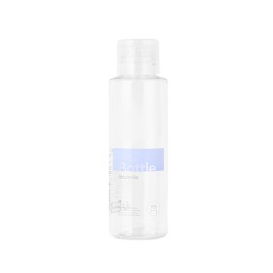 Botella pet transparente con tapa abatible 100ml -  Miniso