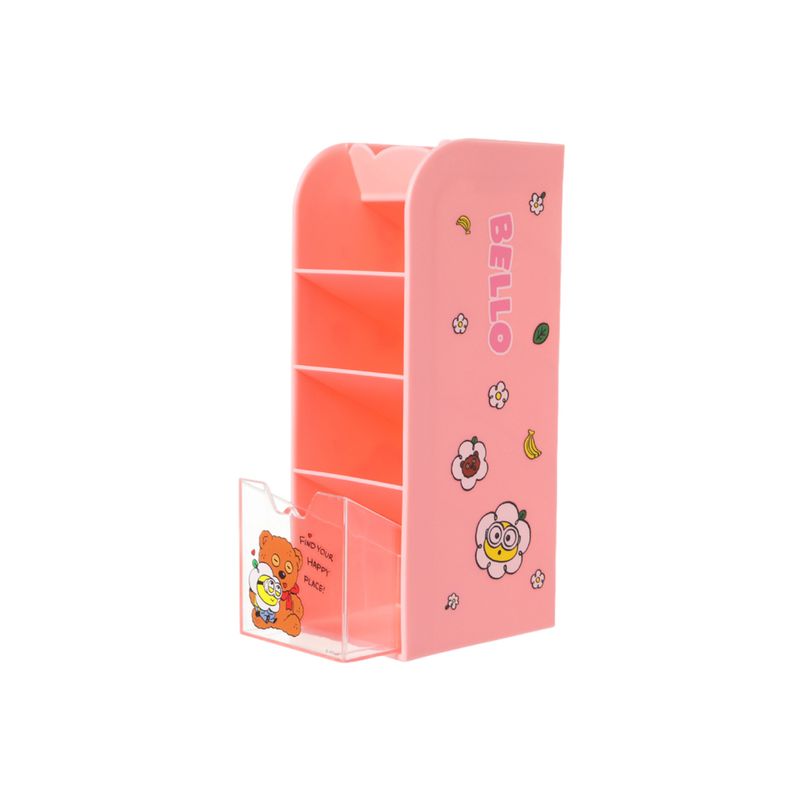 Organizador-de-plastico-porta-lapiceros-con-4-ranuras-de-la-colecci-n-daisy-minions-Minions-1-21507