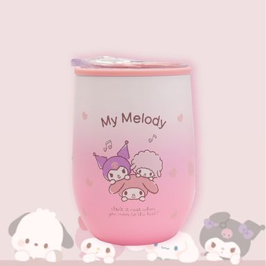 Termo botella aislada con personajes de sanrio party series 360 ml my melody rosa -  Sanrio